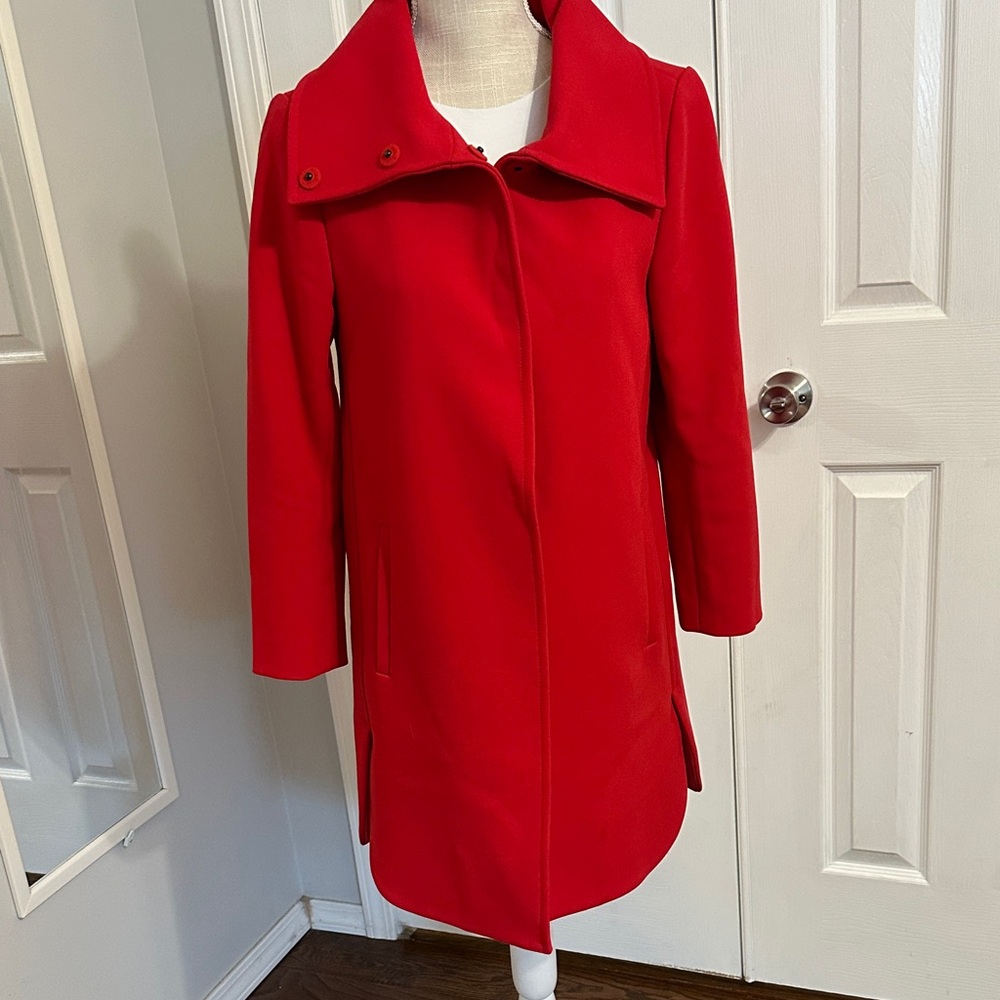 Ann Taylor Women's Red Coat